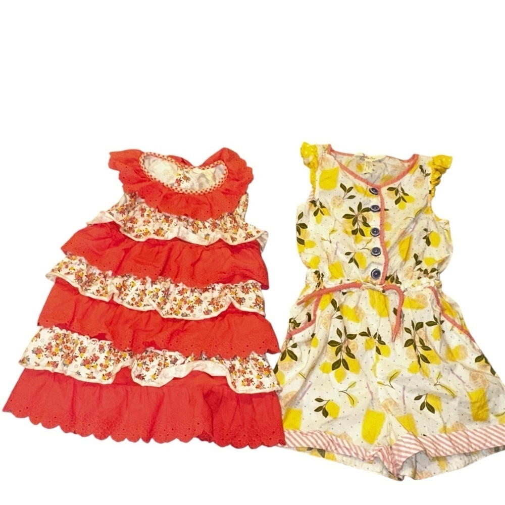 Let’s Make lemonade romper & Permission slip tunic Matilda Jane 6